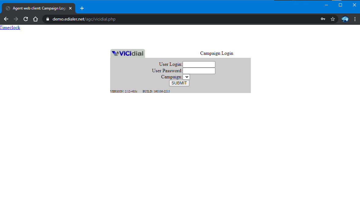 ViciDial How To Login As Agent 5