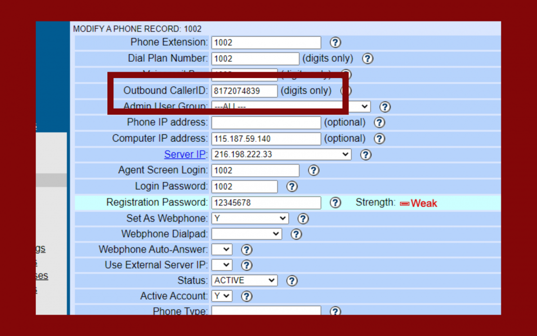 How to Setup Agent Custom Caller ID