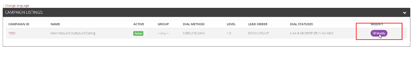 Setup Agent Custom CallerID 8