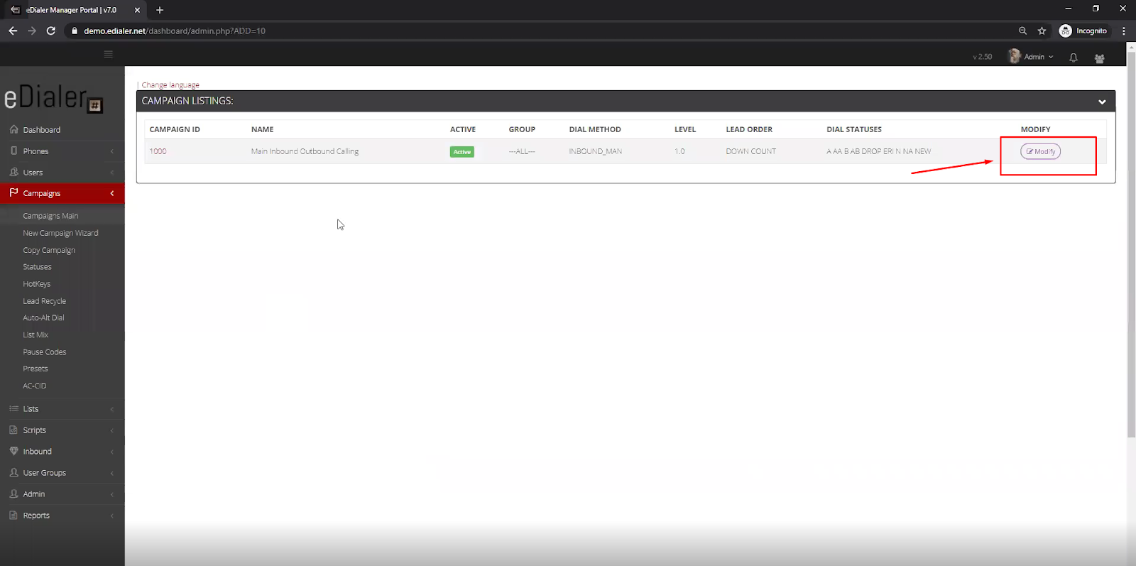 Setup Custom CID c