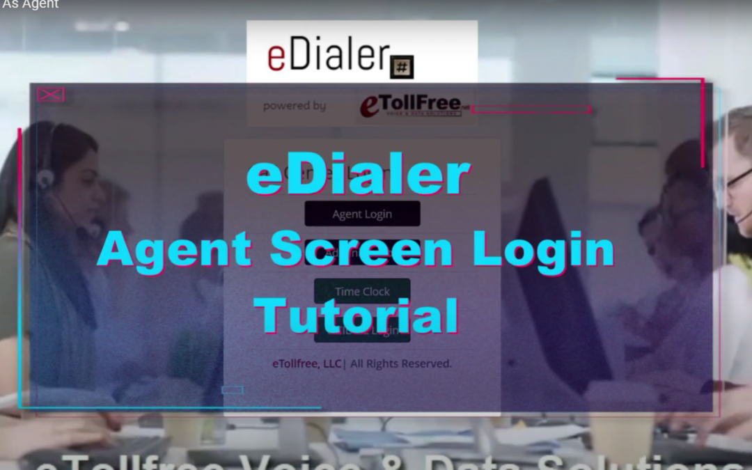 How to Login as Agent