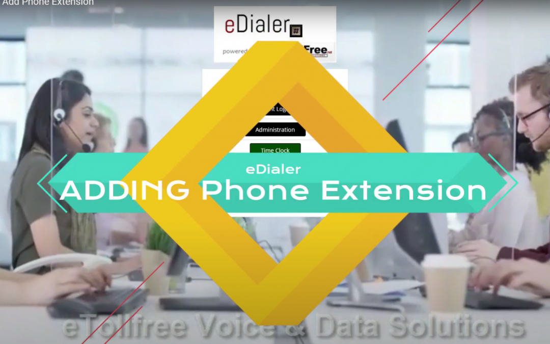 How to Add Phone Extension
