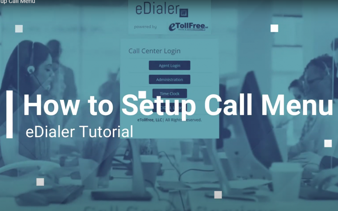 Setting up Call Menu