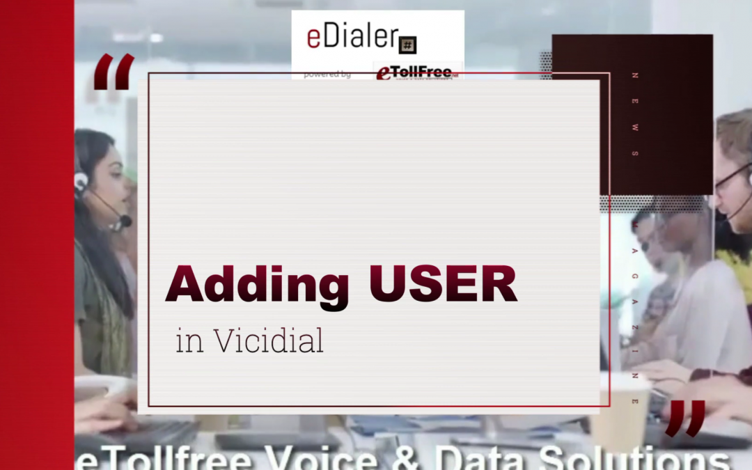 ViciDial How To Add a User