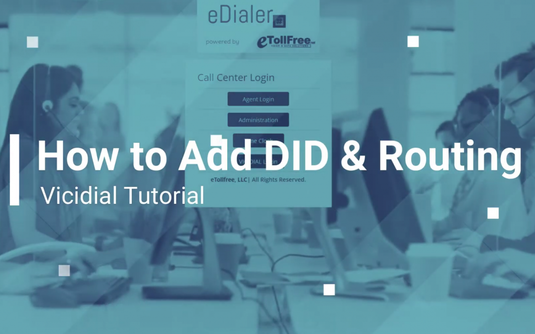 Adding DID Route