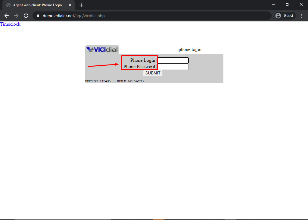 agent login with softphone