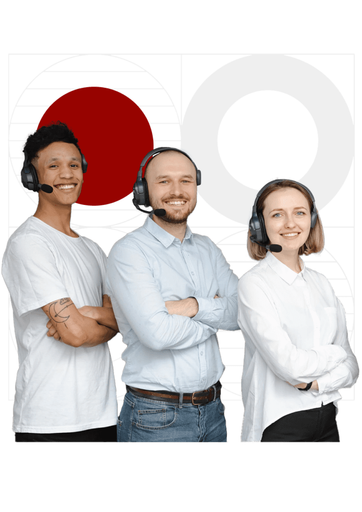 Call center solutions team