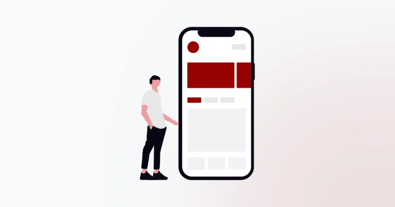 Business VoIP app running on a mobile phone