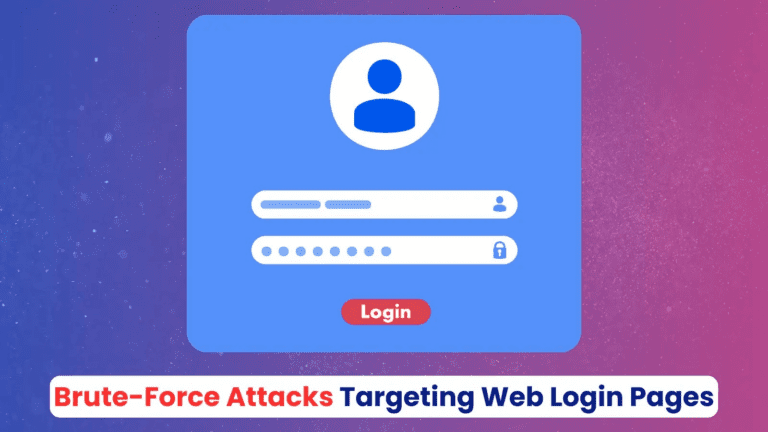 **Alt Text:** A hacker attempts a brute-force attack on a firewall login screen, repeatedly guessing passwords to exploit weak security settings.