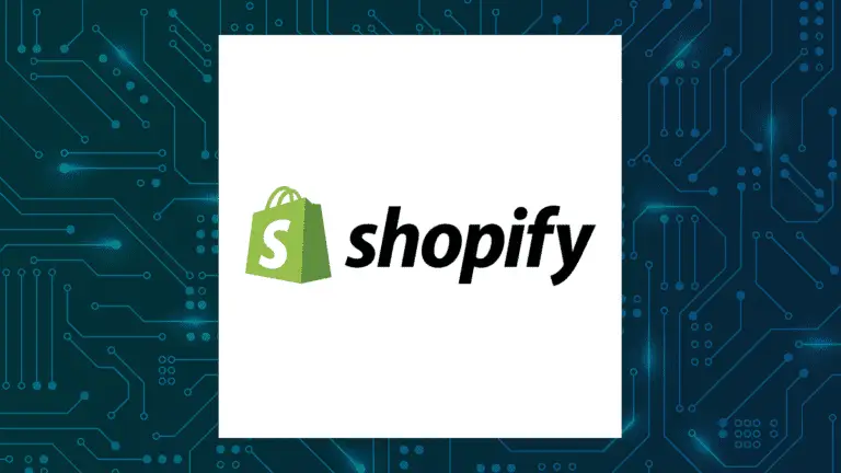 Here is an SEO-optimized alt text for your image: *"Smartphone displaying stock market charts with social media icons, symbolizing future growth social media stocks like Shopify and GoDaddy."* This description ensures accessibility, integrates the keywo