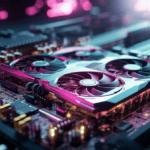 Alt Text: "A financial chart with NVIDIA stock data on a screen as hedge fund managers discuss AI-driven investments in a modern office."