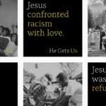 Alt Text: **"Person using a smartphone to explore faith-based content, highlighting how technology, media, and apps shape learning about Jesus."**
