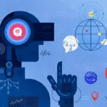 Alt Text: A digital avatar of a virtual influencer poses stylishly on a smartphone screen, symbolizing how virtual influencers are transforming brand social media.