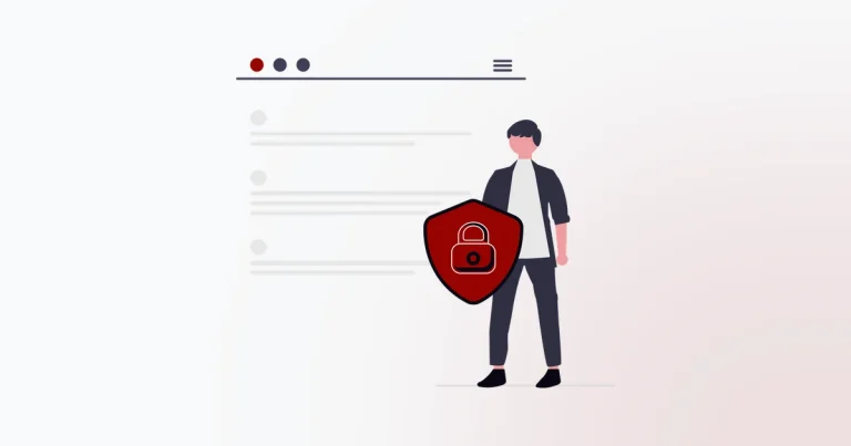 Shield protecting business data and systems from online threats