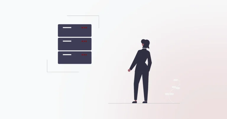 Technician maintaining business servers and IT infrastructure