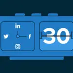 Strategic 30-Day Social Media Plan Template for brand growth and effective marketing