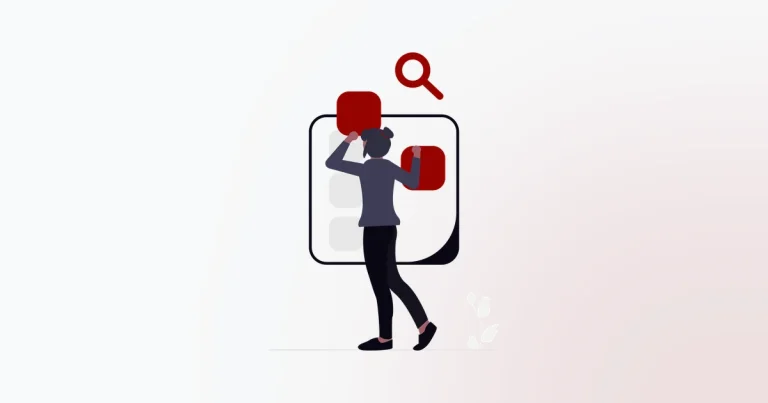 Person searching a directory for an available toll-free number