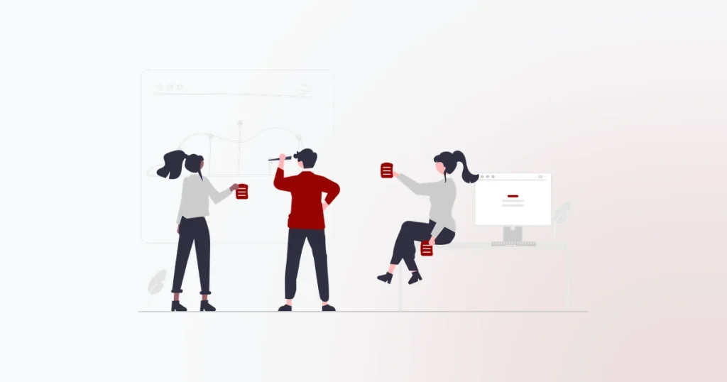 Call center agents working together on a hosted dialer platform