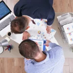 Dashboard view of popular small business management software tools used for task automation, communication, and client management in 2025.